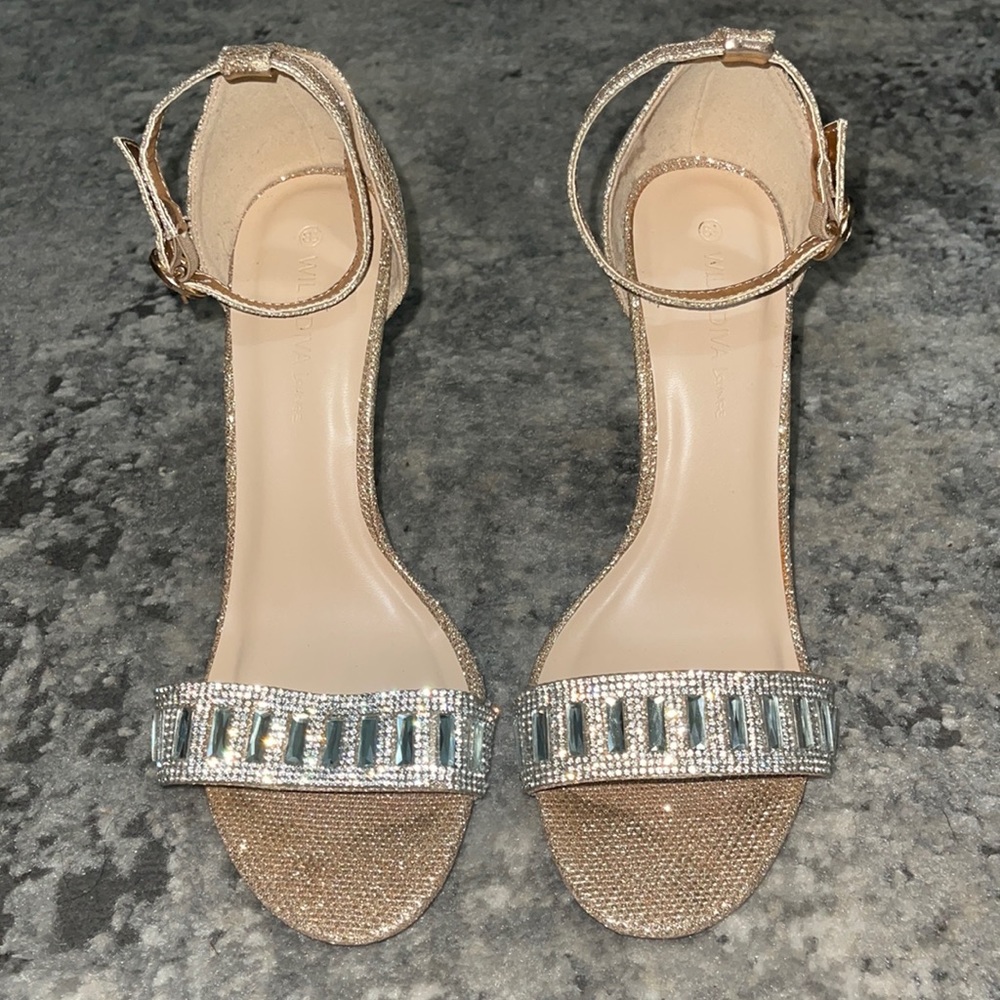 Gold & Silver Heels